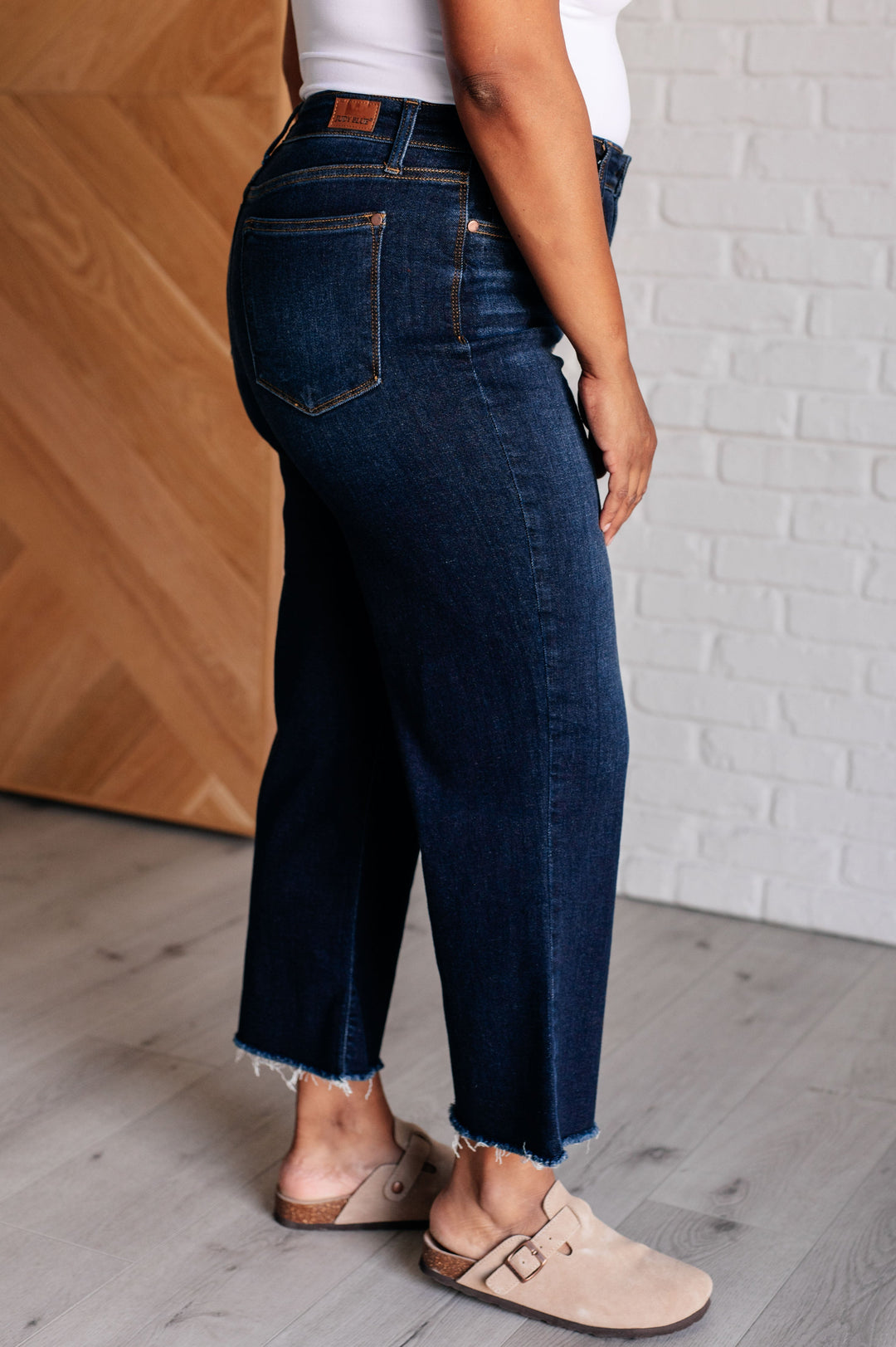 Judy Blue Madeline High Rise Cropped Wide Leg Jeans-Womens-Ave Shops-[option4]-[option5]-[option6]-[option7]-[option8]-Shop-Boutique-Clothing-for-Women-Online