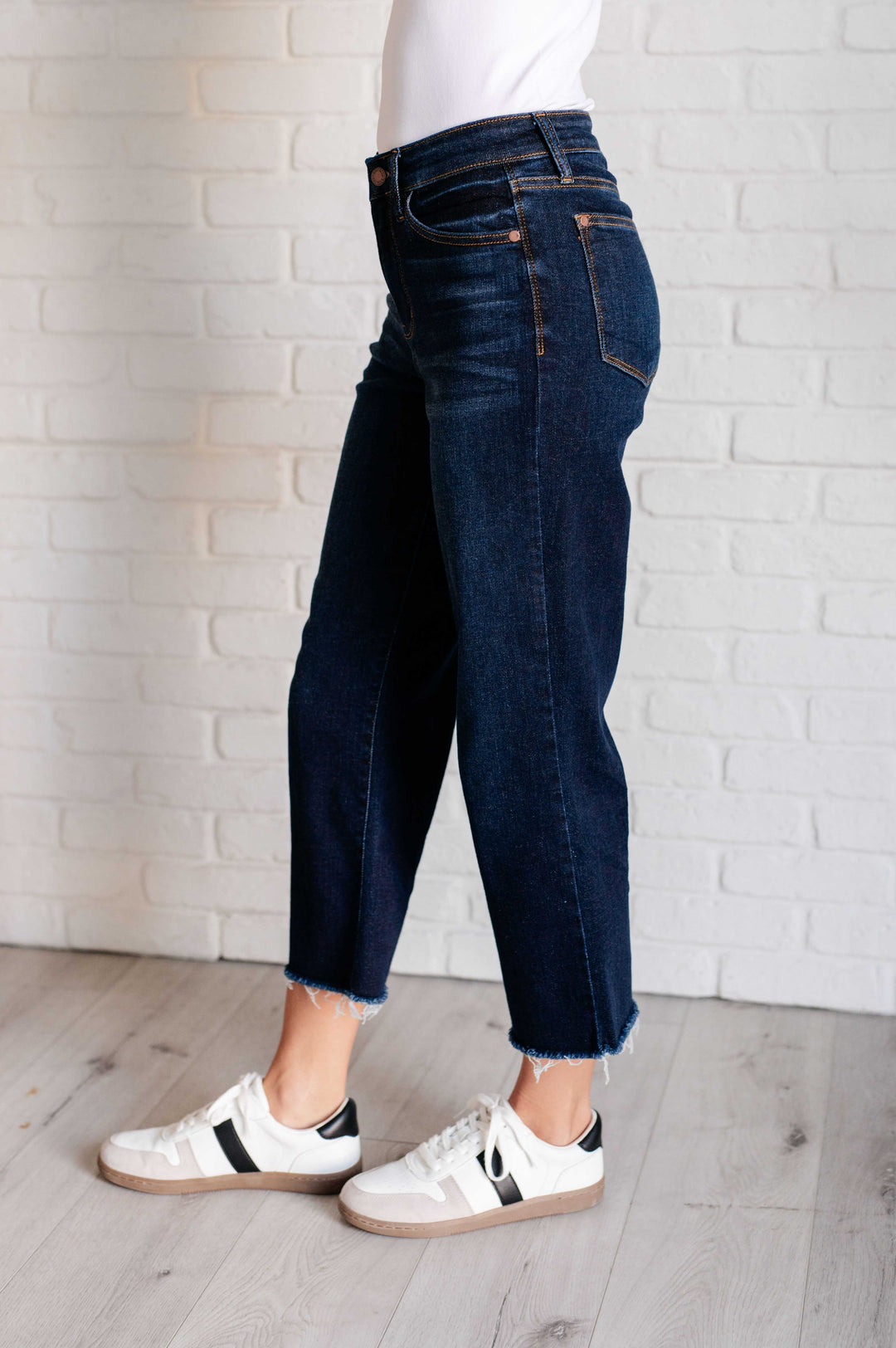 Judy Blue Madeline High Rise Cropped Wide Leg Jeans-Womens-Ave Shops-[option4]-[option5]-[option6]-[option7]-[option8]-Shop-Boutique-Clothing-for-Women-Online