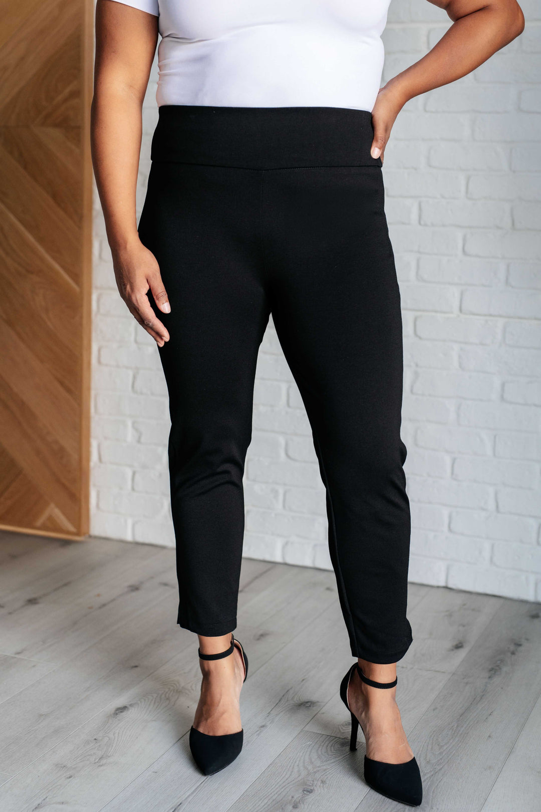 Magic Ankle Crop Skinny Pants in Black-Bottoms-Ave Shops-[option4]-[option5]-[option6]-[option7]-[option8]-Shop-Boutique-Clothing-for-Women-Online