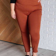 Magic Ankle Crop Skinny Pants in Rust-Bottoms-Ave Shops-[option4]-[option5]-[option6]-[option7]-[option8]-Shop-Boutique-Clothing-for-Women-Online