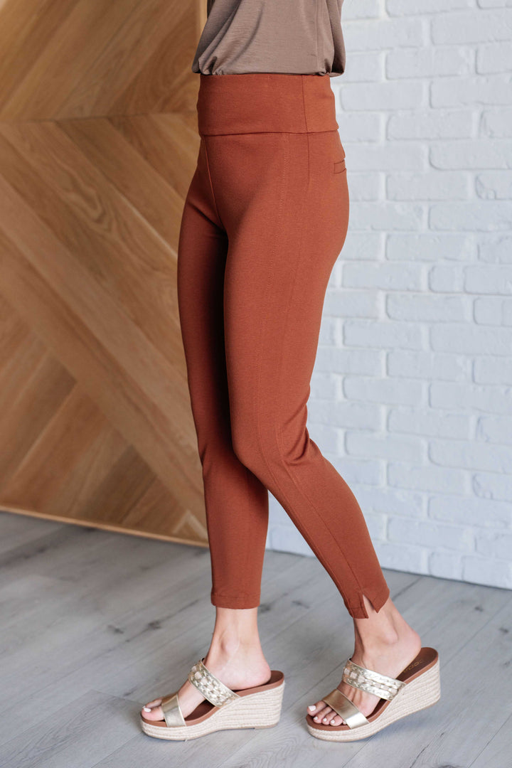 Magic Ankle Crop Skinny Pants in Rust-Bottoms-Ave Shops-[option4]-[option5]-[option6]-[option7]-[option8]-Shop-Boutique-Clothing-for-Women-Online