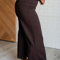 Magic Wide Leg Crop Pants in Chocolate-Bottoms-Ave Shops-[option4]-[option5]-[option6]-[option7]-[option8]-Shop-Boutique-Clothing-for-Women-Online