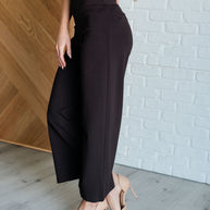 Magic Wide Leg Crop Pants in Chocolate-Bottoms-Ave Shops-[option4]-[option5]-[option6]-[option7]-[option8]-Shop-Boutique-Clothing-for-Women-Online
