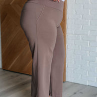 Magic Wide Leg Crop Pants in Dark Mocha-Bottoms-Ave Shops-[option4]-[option5]-[option6]-[option7]-[option8]-Shop-Boutique-Clothing-for-Women-Online
