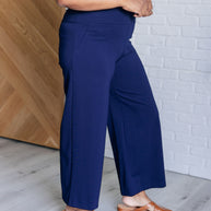 Magic Wide Leg Crop Pants in Navy-Bottoms-Ave Shops-[option4]-[option5]-[option6]-[option7]-[option8]-Shop-Boutique-Clothing-for-Women-Online