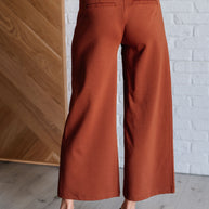 Magic Wide Leg Crop Pants in Rust-Bottoms-Ave Shops-[option4]-[option5]-[option6]-[option7]-[option8]-Shop-Boutique-Clothing-for-Women-Online