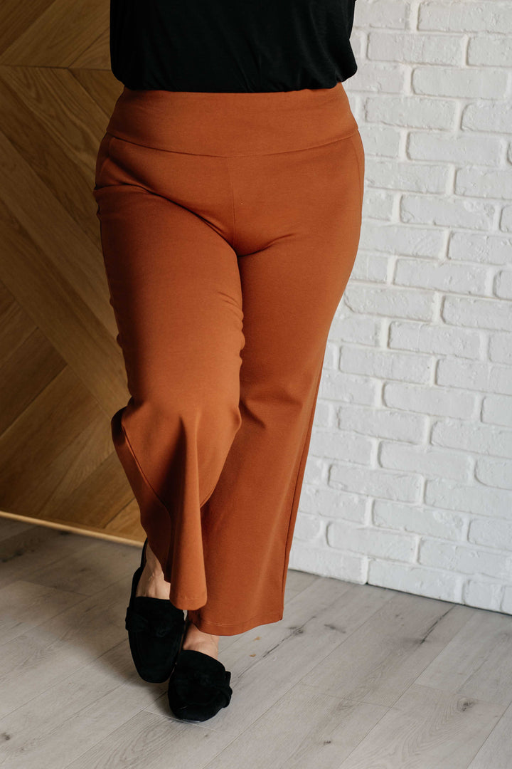 Magic Wide Leg Crop Pants in Rust-Bottoms-Ave Shops-[option4]-[option5]-[option6]-[option7]-[option8]-Shop-Boutique-Clothing-for-Women-Online