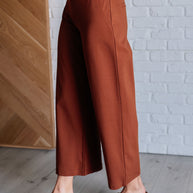Magic Wide Leg Crop Pants in Rust-Bottoms-Ave Shops-[option4]-[option5]-[option6]-[option7]-[option8]-Shop-Boutique-Clothing-for-Women-Online