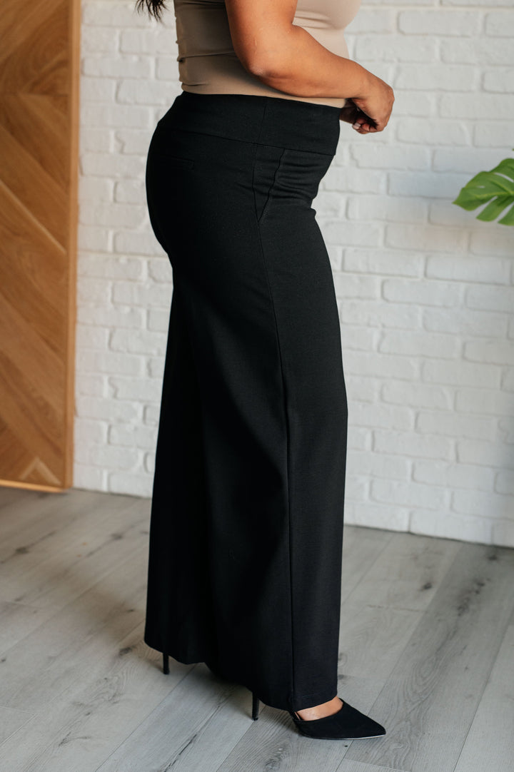 Magic Wide Leg Pants in Black-Bottoms-Ave Shops-[option4]-[option5]-[option6]-[option7]-[option8]-Shop-Boutique-Clothing-for-Women-Online