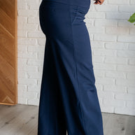Magic Wide Leg Pants in Navy-Bottoms-Ave Shops-[option4]-[option5]-[option6]-[option7]-[option8]-Shop-Boutique-Clothing-for-Women-Online