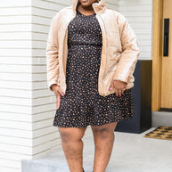 Make Your Happiness Long Sleeve Dress in Black-Womens-Ave Shops-[option4]-[option5]-[option6]-[option7]-[option8]-Shop-Boutique-Clothing-for-Women-Online