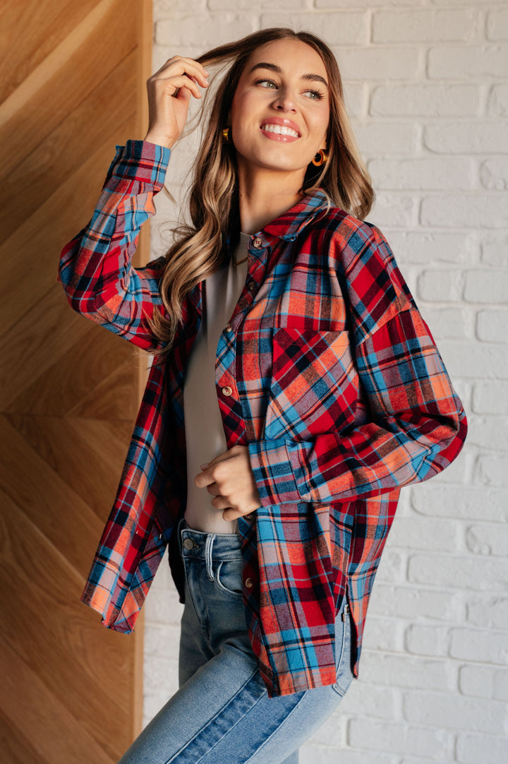 Make it Make Sense Plaid Button Up-Tops-Ave Shops-[option4]-[option5]-[option6]-[option7]-[option8]-Shop-Boutique-Clothing-for-Women-Online