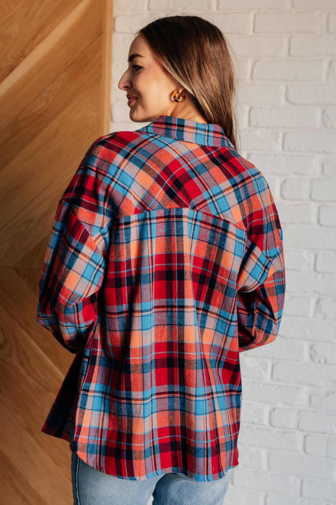 Make it Make Sense Plaid Button Up-Tops-Ave Shops-[option4]-[option5]-[option6]-[option7]-[option8]-Shop-Boutique-Clothing-for-Women-Online