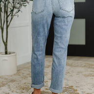 Mallory Mid Rise Bleach Wash Boyfriend Jeans-Womens-Ave Shops-[option4]-[option5]-[option6]-[option7]-[option8]-Shop-Boutique-Clothing-for-Women-Online