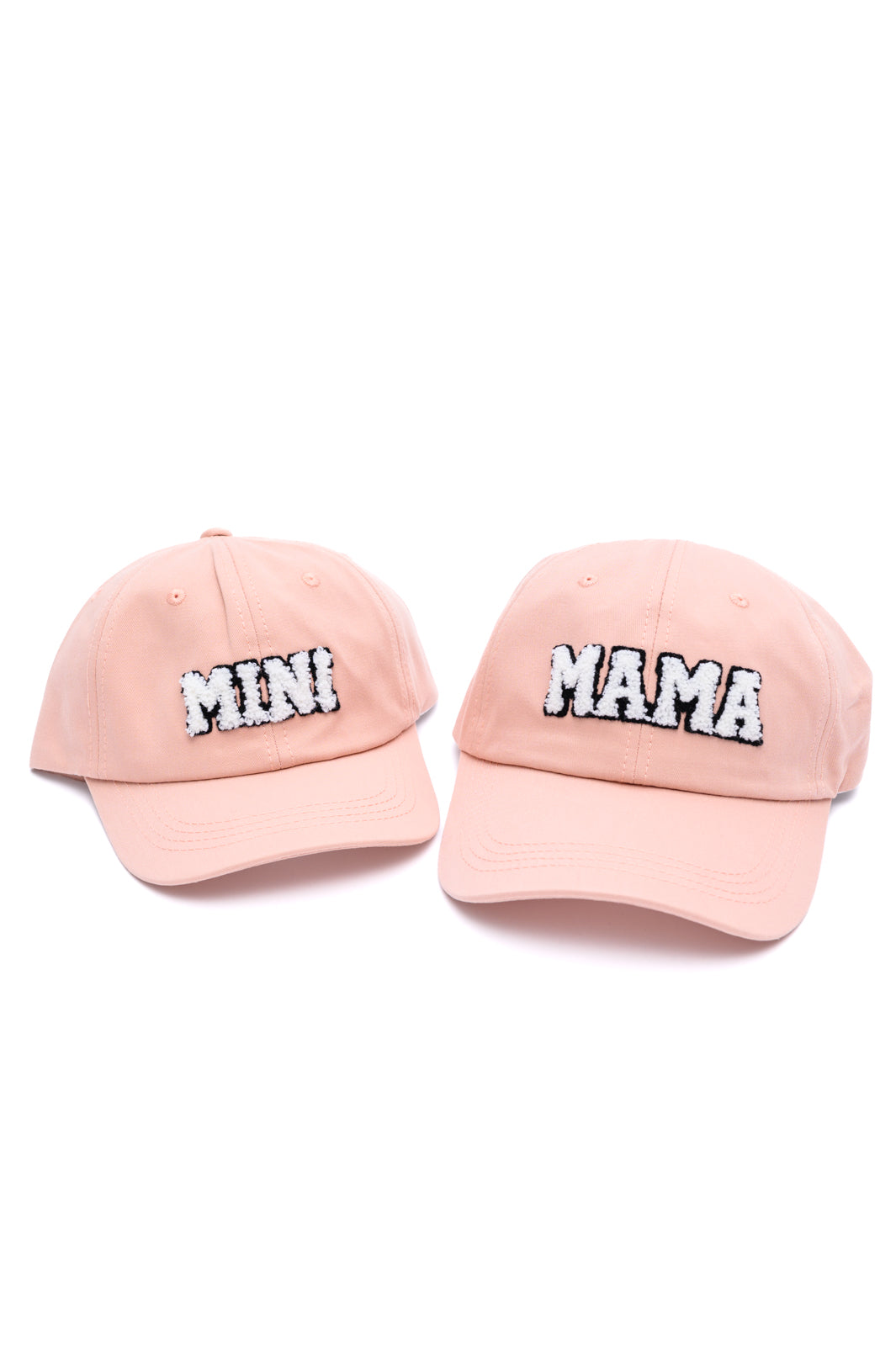 Mama and Mini Hat Set in Pink-Accessories-Ave Shops-OS-[option4]-[option5]-[option6]-[option7]-[option8]-Shop-Boutique-Clothing-for-Women-Online