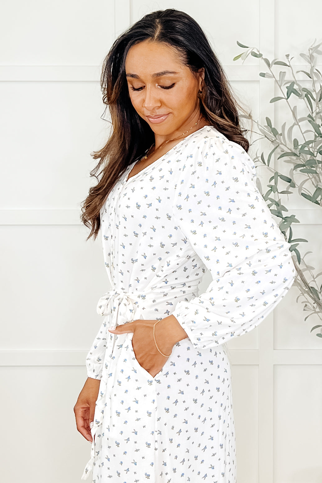 Maple Dress Floweret-Womens-Ave Shops-[option4]-[option5]-[option6]-[option7]-[option8]-Shop-Boutique-Clothing-for-Women-Online