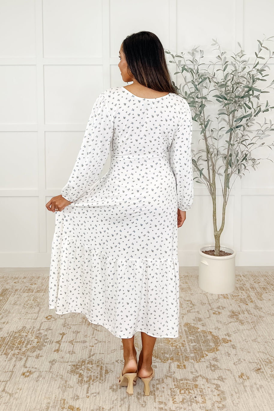 Maple Dress Floweret-Womens-Ave Shops-[option4]-[option5]-[option6]-[option7]-[option8]-Shop-Boutique-Clothing-for-Women-Online