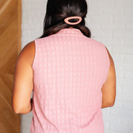 Matter of Fact Pleat Front Sleeveless Blouse in Pink-Blouses-Ave Shops-[option4]-[option5]-[option6]-[option7]-[option8]-Shop-Boutique-Clothing-for-Women-Online