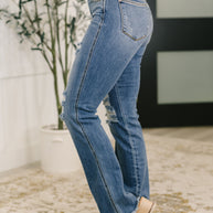 Judy Blue Maureen High Rise Distressed Bootcut Jeans-Womens-Ave Shops-[option4]-[option5]-[option6]-[option7]-[option8]-Shop-Boutique-Clothing-for-Women-Online