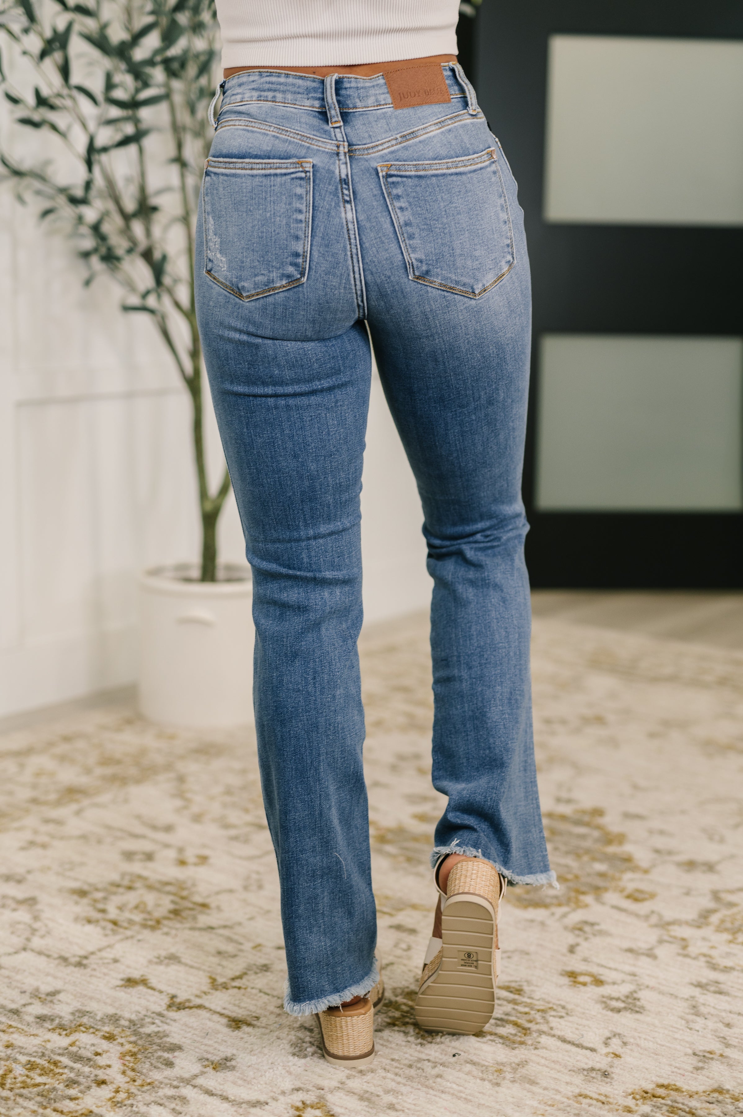 Judy Blue Maureen High Rise Distressed Bootcut Jeans-Womens-Ave Shops-[option4]-[option5]-[option6]-[option7]-[option8]-Shop-Boutique-Clothing-for-Women-Online