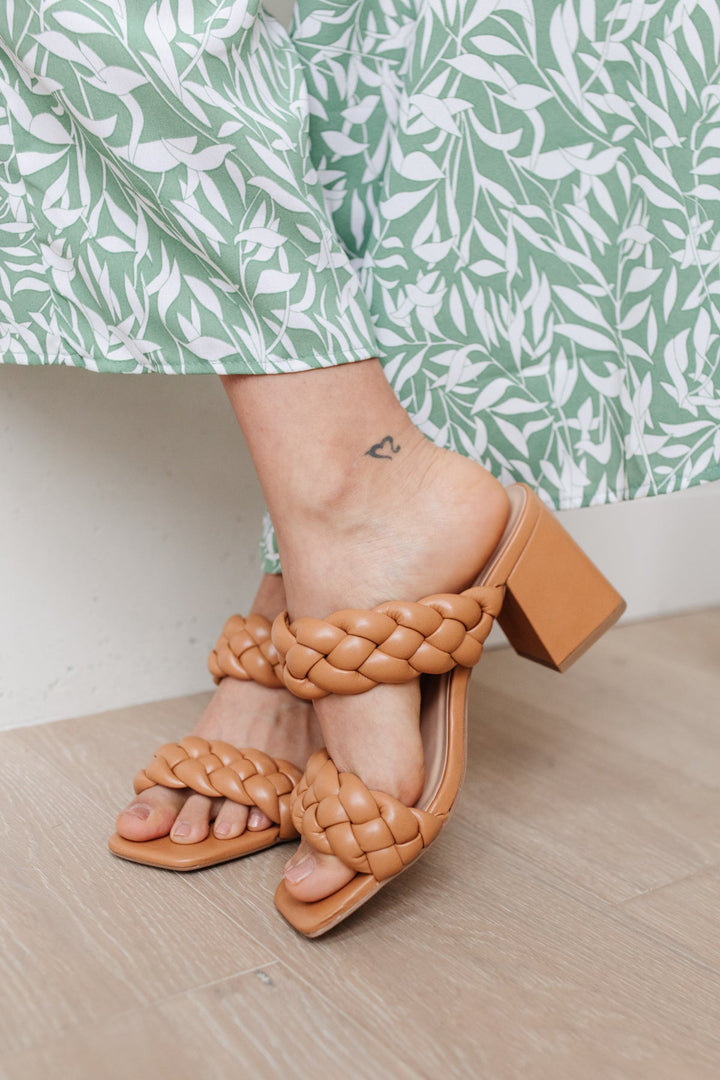 Maya Braided Heels in Tan-Womens-Ave Shops-[option4]-[option5]-[option6]-[option7]-[option8]-Shop-Boutique-Clothing-for-Women-Online