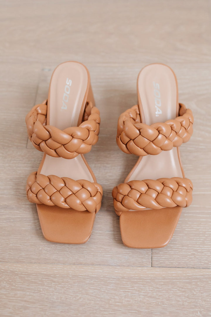 Maya Braided Heels in Tan-Womens-Ave Shops-[option4]-[option5]-[option6]-[option7]-[option8]-Shop-Boutique-Clothing-for-Women-Online