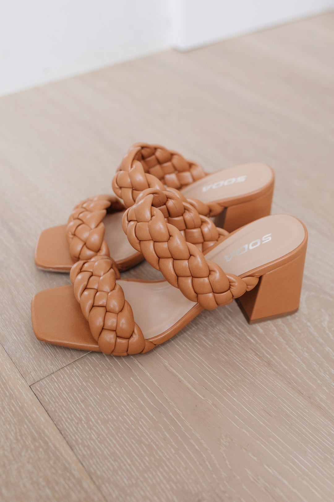 Maya Braided Heels in Tan-Womens-Ave Shops-[option4]-[option5]-[option6]-[option7]-[option8]-Shop-Boutique-Clothing-for-Women-Online