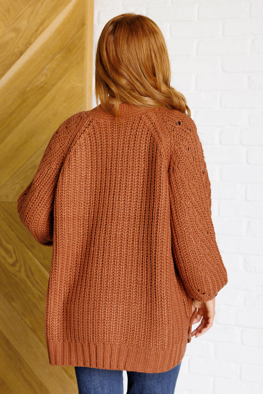 Maybe Monday Cardigan in Chestnut-Layers-Ave Shops-[option4]-[option5]-[option6]-[option7]-[option8]-Shop-Boutique-Clothing-for-Women-Online