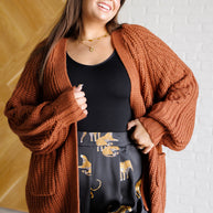Maybe Monday Cardigan in Chestnut-Layers-Ave Shops-[option4]-[option5]-[option6]-[option7]-[option8]-Shop-Boutique-Clothing-for-Women-Online