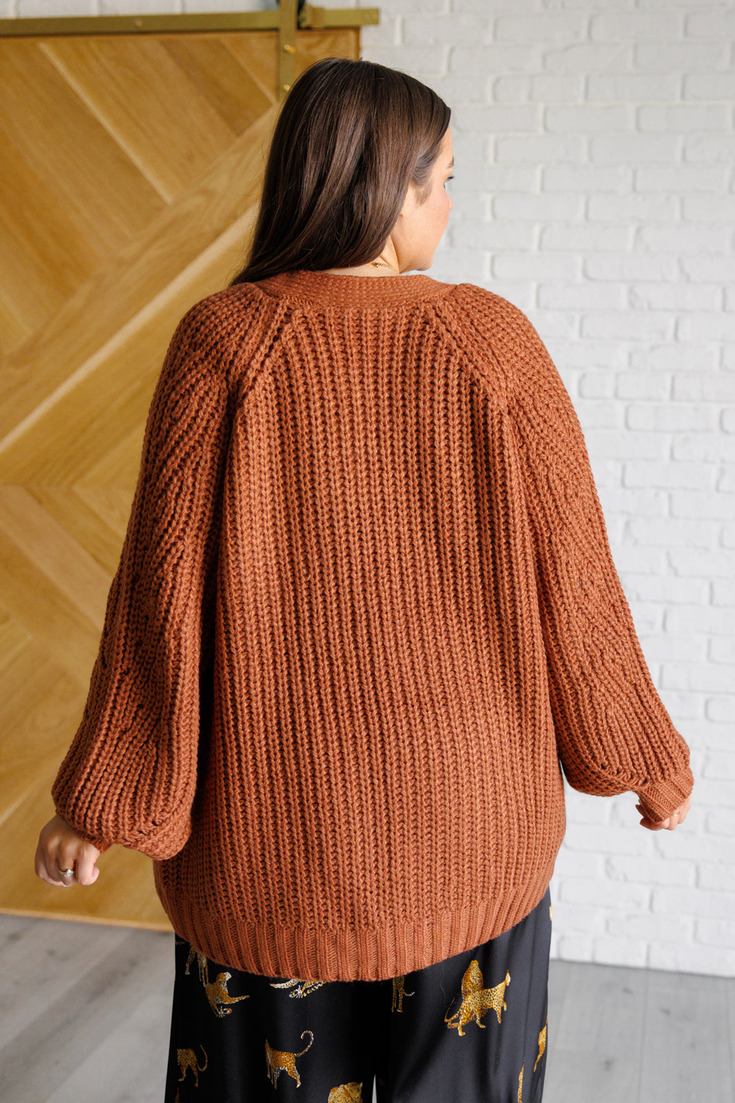 Maybe Monday Cardigan in Chestnut-Layers-Ave Shops-[option4]-[option5]-[option6]-[option7]-[option8]-Shop-Boutique-Clothing-for-Women-Online