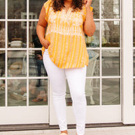 Mellow Yellow Blouse-Womens-Ave Shops-[option4]-[option5]-[option6]-[option7]-[option8]-Shop-Boutique-Clothing-for-Women-Online