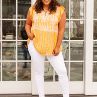 Mellow Yellow Blouse-Womens-Ave Shops-[option4]-[option5]-[option6]-[option7]-[option8]-Shop-Boutique-Clothing-for-Women-Online