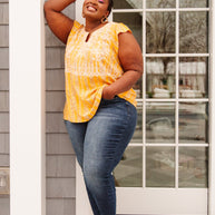 Mellow Yellow Blouse-Womens-Ave Shops-[option4]-[option5]-[option6]-[option7]-[option8]-Shop-Boutique-Clothing-for-Women-Online