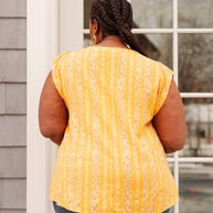 Mellow Yellow Blouse-Womens-Ave Shops-[option4]-[option5]-[option6]-[option7]-[option8]-Shop-Boutique-Clothing-for-Women-Online