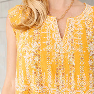 Mellow Yellow Blouse-Womens-Ave Shops-[option4]-[option5]-[option6]-[option7]-[option8]-Shop-Boutique-Clothing-for-Women-Online