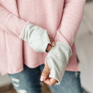 Mia Waffle Knit Long Sleeve In Pink-Womens-Ave Shops-[option4]-[option5]-[option6]-[option7]-[option8]-Shop-Boutique-Clothing-for-Women-Online