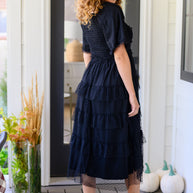 Midnight Waltz Midi Dress-Dresses-Ave Shops-[option4]-[option5]-[option6]-[option7]-[option8]-Shop-Boutique-Clothing-for-Women-Online