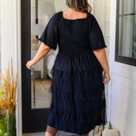 Midnight Waltz Midi Dress-Dresses-Ave Shops-[option4]-[option5]-[option6]-[option7]-[option8]-Shop-Boutique-Clothing-for-Women-Online