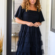 Midnight Waltz Midi Dress-Dresses-Ave Shops-[option4]-[option5]-[option6]-[option7]-[option8]-Shop-Boutique-Clothing-for-Women-Online