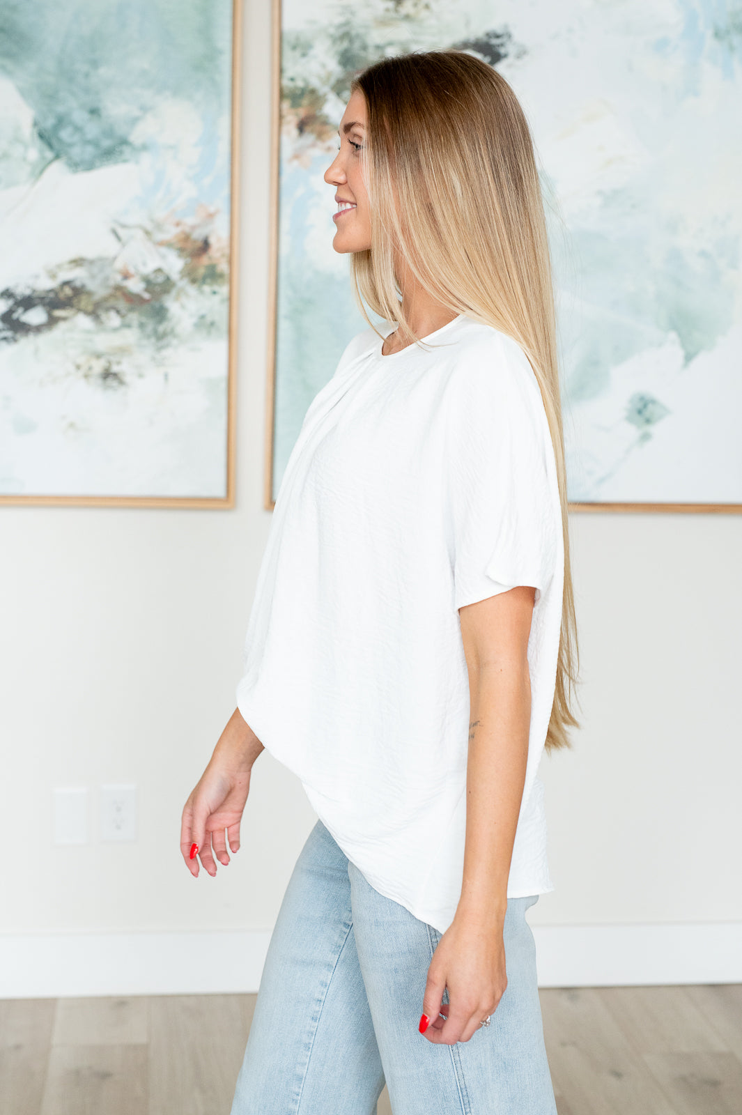 Mild Moments Pleat Detail Top-Tops-Ave Shops-[option4]-[option5]-[option6]-[option7]-[option8]-Shop-Boutique-Clothing-for-Women-Online