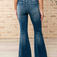 Judy Blue Miley High Waist Control Top Frayed Hem Flare Jeans-Denim-Ave Shops-[option4]-[option5]-[option6]-[option7]-[option8]-Shop-Boutique-Clothing-for-Women-Online