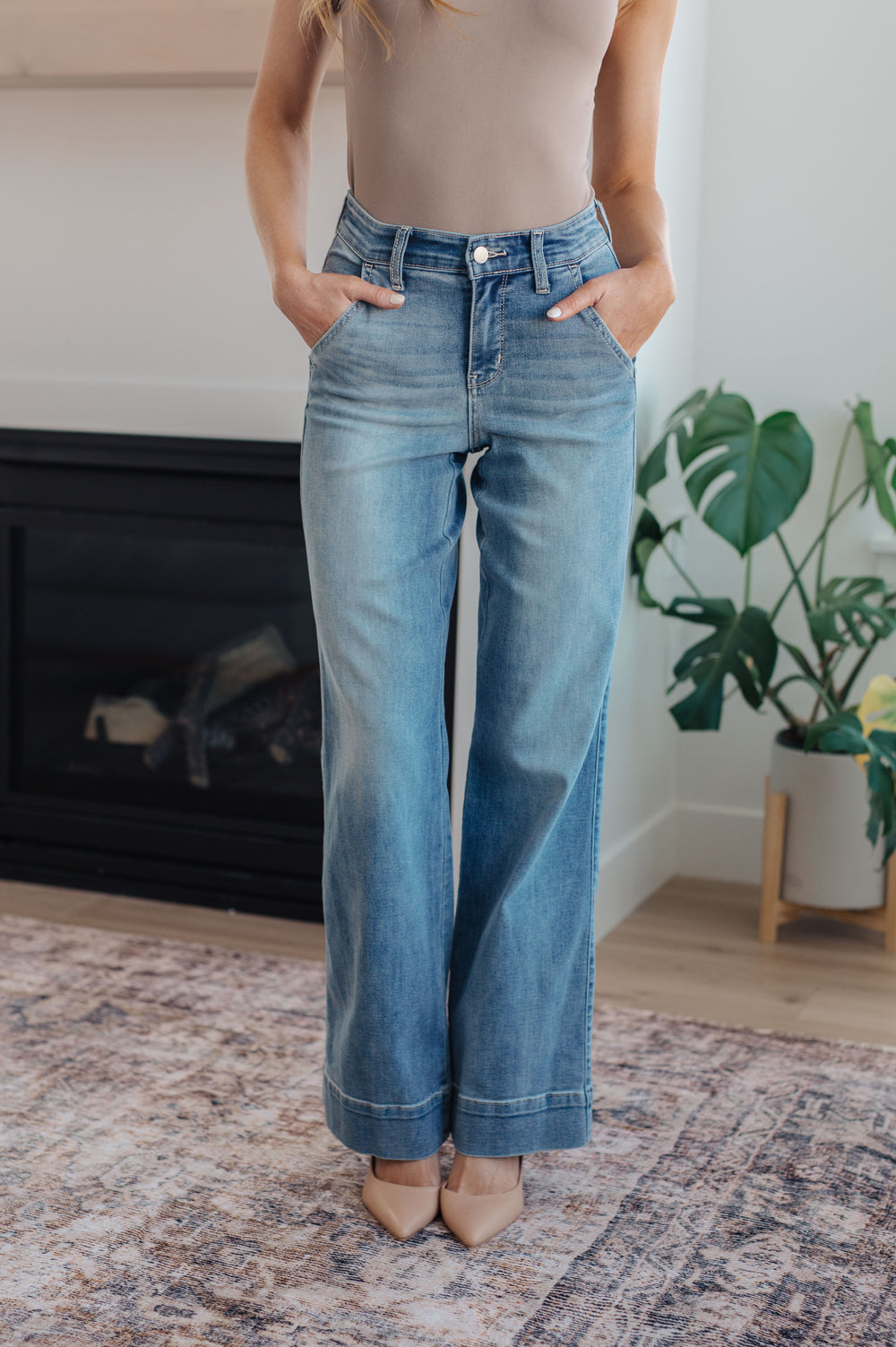 Mindy Mid Rise Wide Leg Jeans-Denim-Ave Shops-[option4]-[option5]-[option6]-[option7]-[option8]-Shop-Boutique-Clothing-for-Women-Online