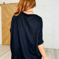 Minimal Muse Batwing Tee in Black-Womens-Ave Shops-[option4]-[option5]-[option6]-[option7]-[option8]-Shop-Boutique-Clothing-for-Women-Online
