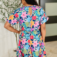 Miss Behave Bubble Sleeve Dress in Navy-Womens-Ave Shops-[option4]-[option5]-[option6]-[option7]-[option8]-Shop-Boutique-Clothing-for-Women-Online