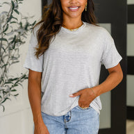 Mood Swingin' Casual Drop Shoulder Tee in Grey-Womens-Ave Shops-[option4]-[option5]-[option6]-[option7]-[option8]-Shop-Boutique-Clothing-for-Women-Online