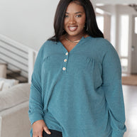 Moon Bay Top In Blue-Womens-Ave Shops-[option4]-[option5]-[option6]-[option7]-[option8]-Shop-Boutique-Clothing-for-Women-Online