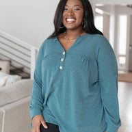 Moon Bay Top In Blue-Womens-Ave Shops-[option4]-[option5]-[option6]-[option7]-[option8]-Shop-Boutique-Clothing-for-Women-Online