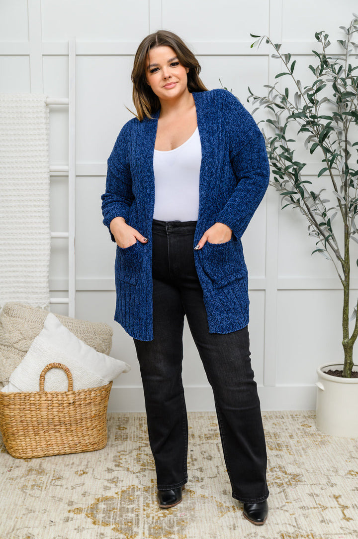 Mountain Mornings Cardigan In Navy-Womens-Ave Shops-[option4]-[option5]-[option6]-[option7]-[option8]-Shop-Boutique-Clothing-for-Women-Online