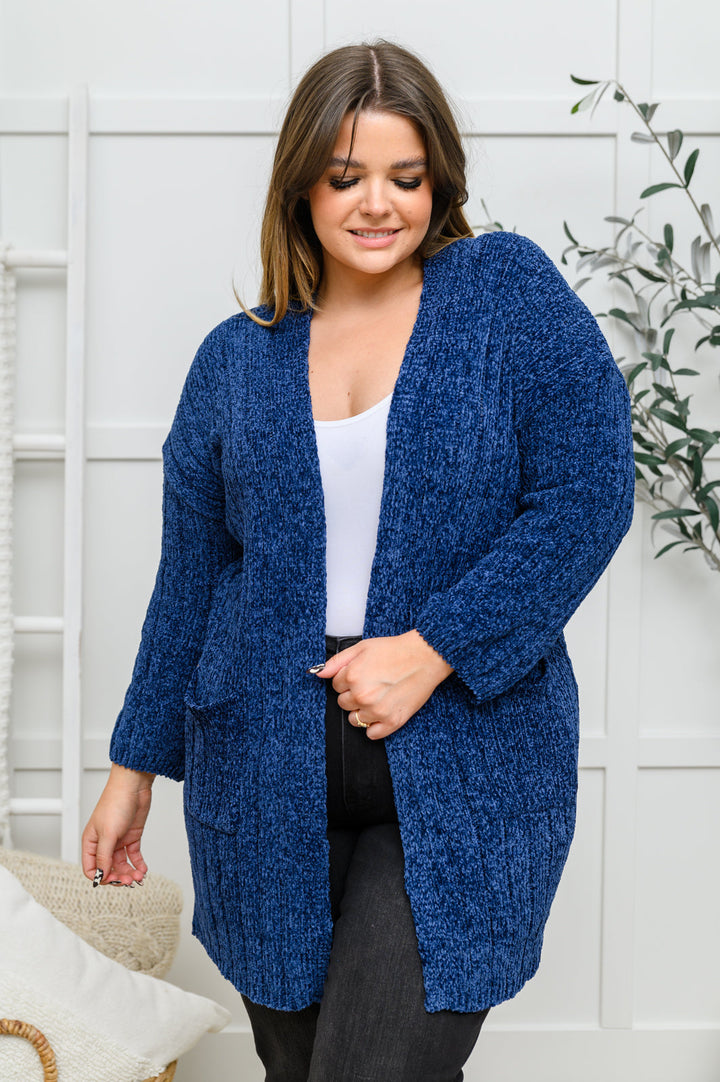 Mountain Mornings Cardigan In Navy-Womens-Ave Shops-[option4]-[option5]-[option6]-[option7]-[option8]-Shop-Boutique-Clothing-for-Women-Online