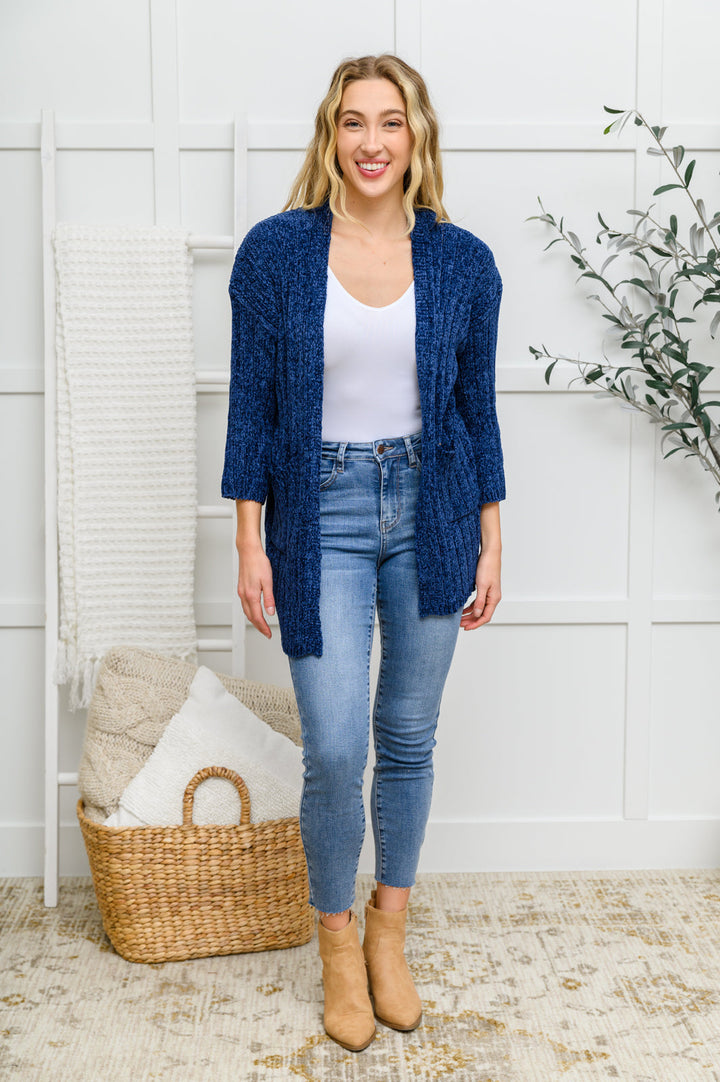 Mountain Mornings Cardigan In Navy-Womens-Ave Shops-[option4]-[option5]-[option6]-[option7]-[option8]-Shop-Boutique-Clothing-for-Women-Online